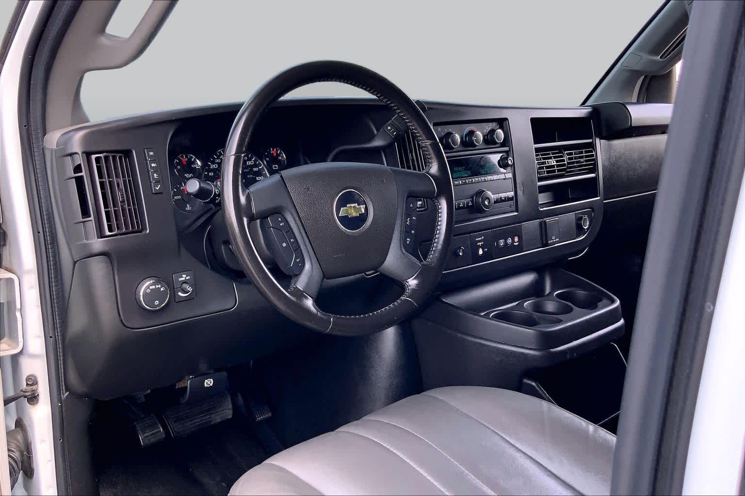 2023 Chevrolet Express Cargo Van  Summit White at Group 1 GMC Buick South