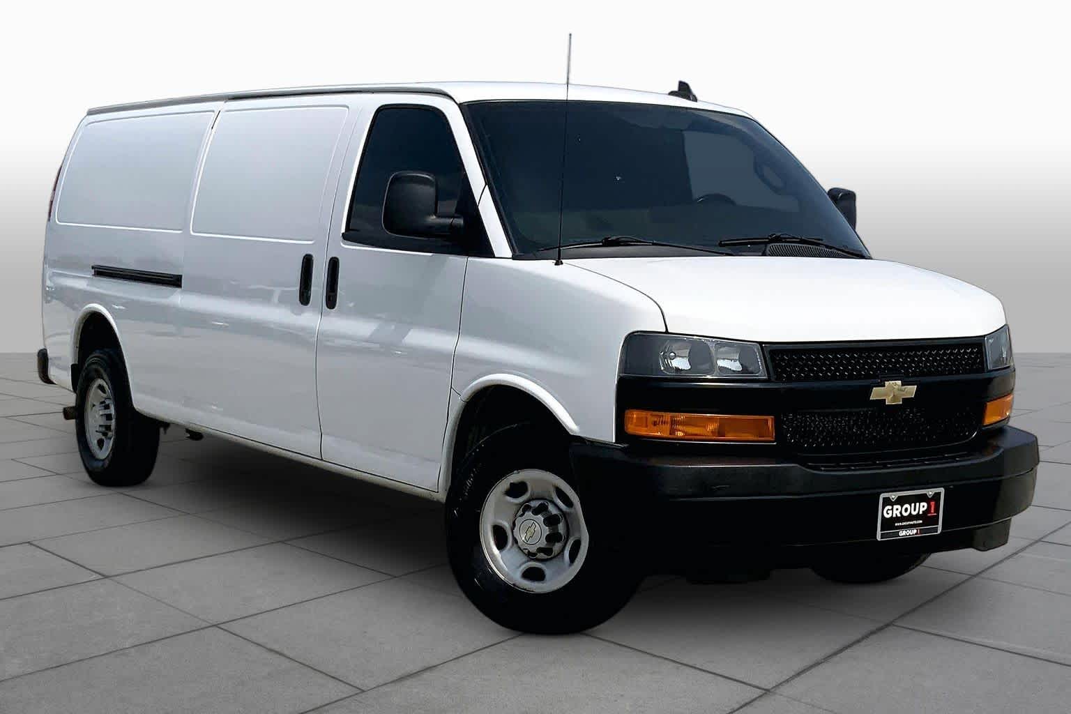 2023 Chevrolet Express Cargo Van  Summit White at Group 1 GMC Buick South