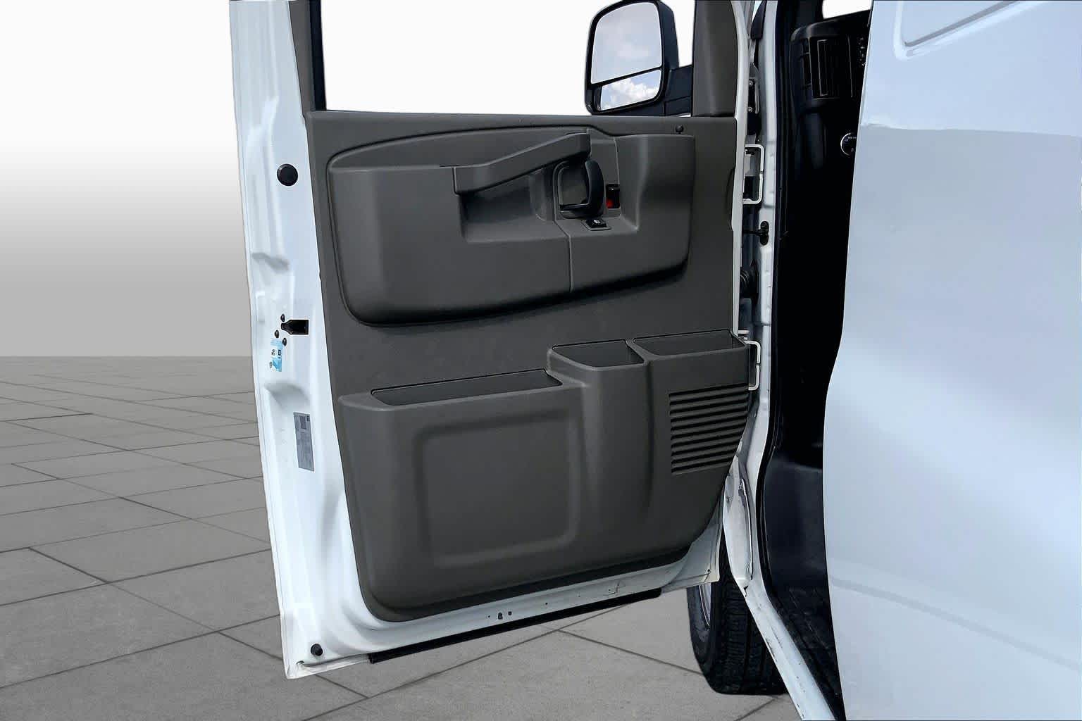 2023 Chevrolet Express Cargo Van  Summit White at Group 1 GMC Buick South