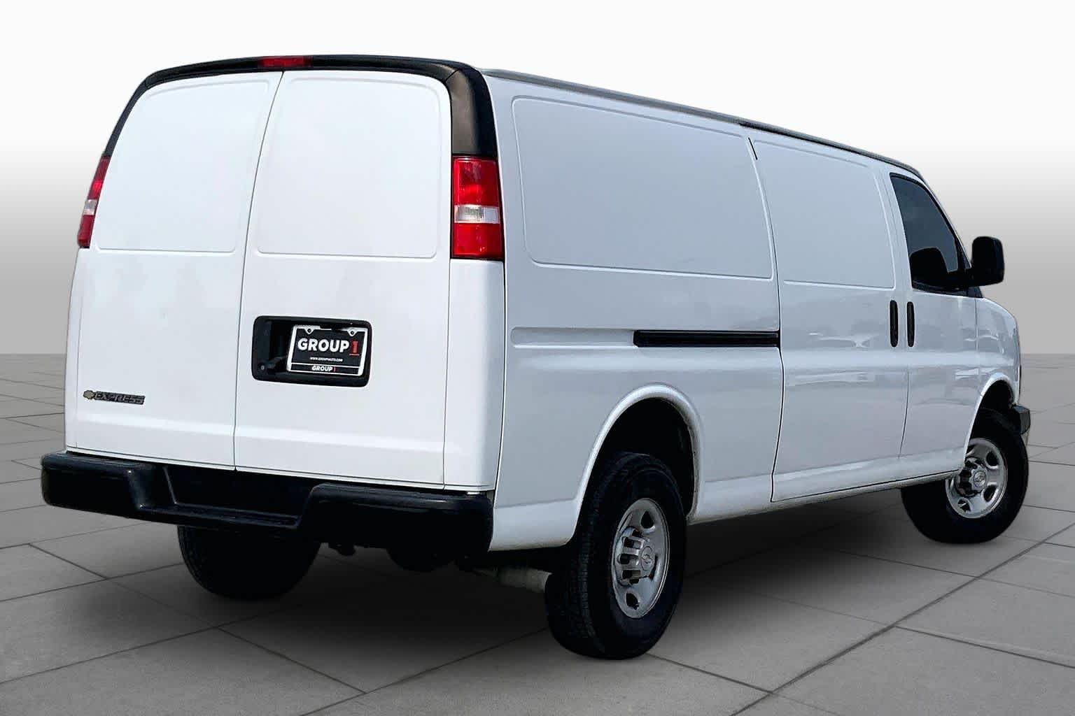 2023 Chevrolet Express Cargo Van  Summit White at Group 1 GMC Buick South