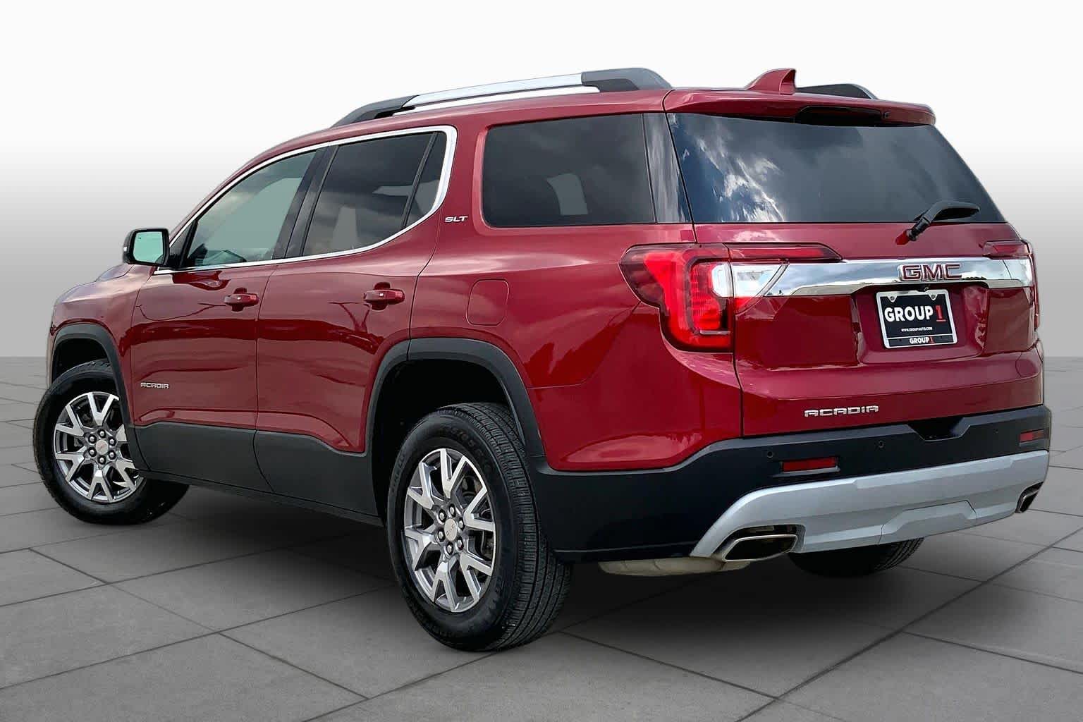2020 GMC Acadia SLT Red Quartz Tintcoat at Sterling McCall Nissan