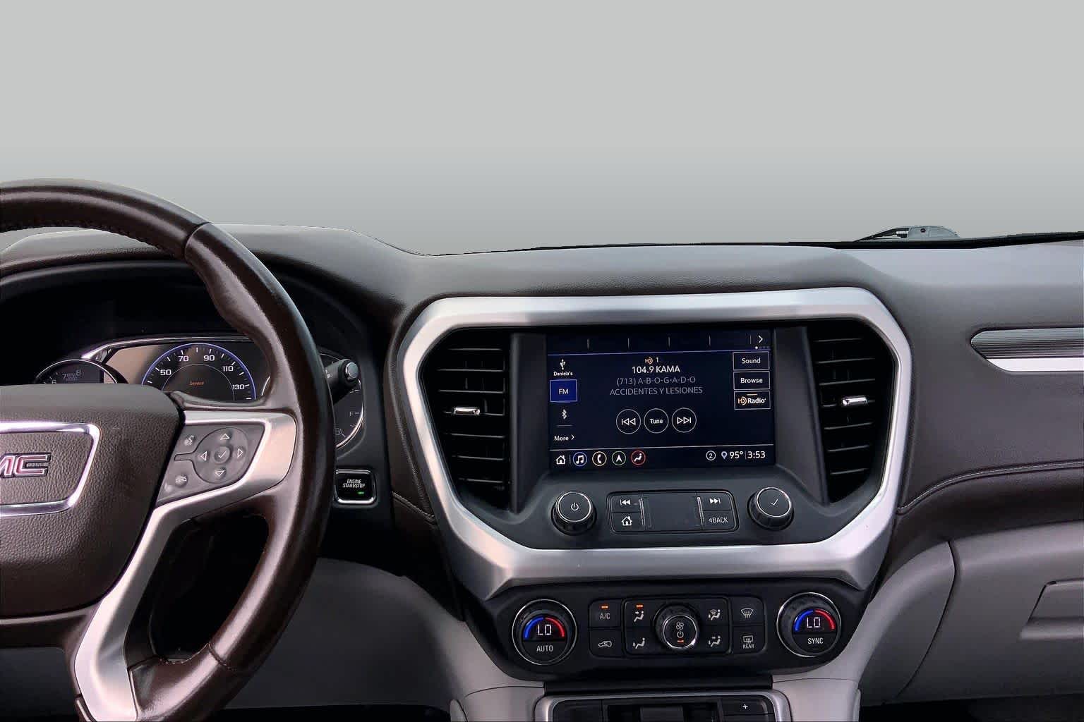 2020 GMC Acadia SLT Red Quartz Tintcoat at Sterling McCall Nissan