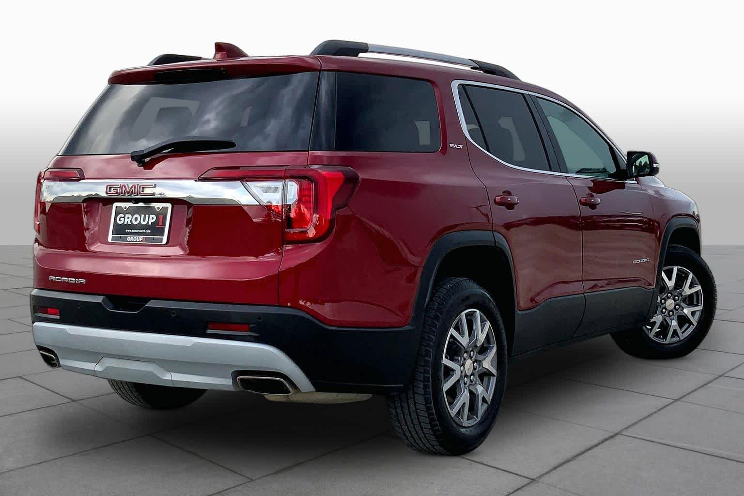 2020 GMC Acadia SLT Red Quartz Tintcoat at Sterling McCall Nissan