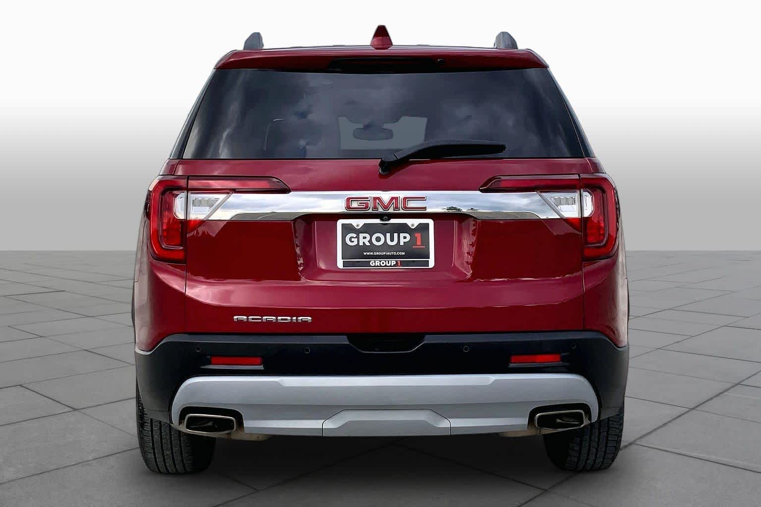 2020 GMC Acadia SLT Red Quartz Tintcoat at Sterling McCall Nissan