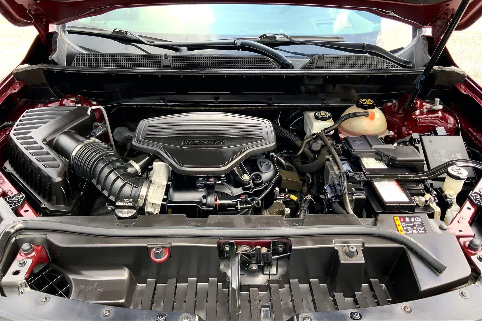 2020 GMC Acadia SLT Red Quartz Tintcoat at Sterling McCall Nissan