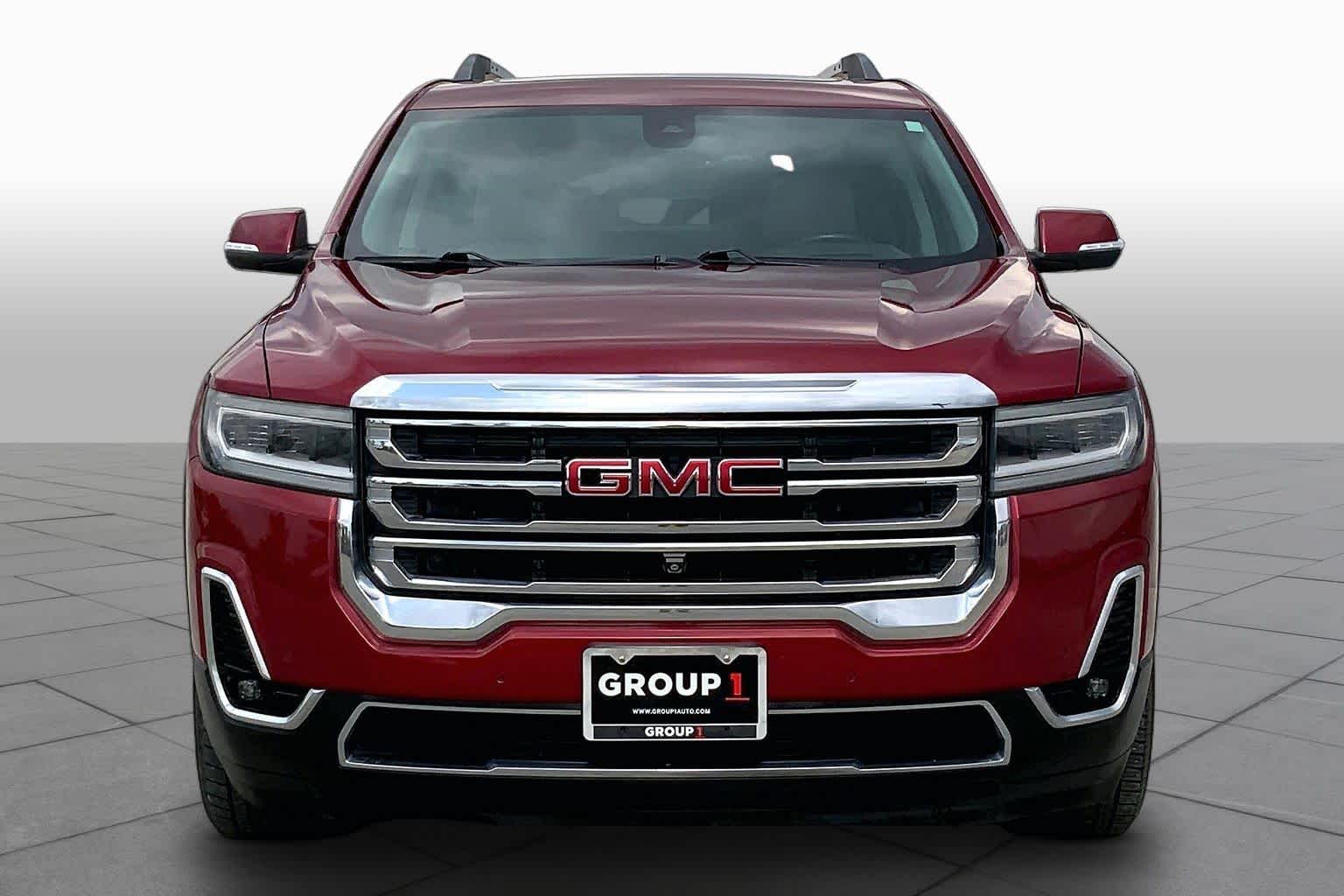 2020 GMC Acadia SLT Red Quartz Tintcoat at Sterling McCall Nissan