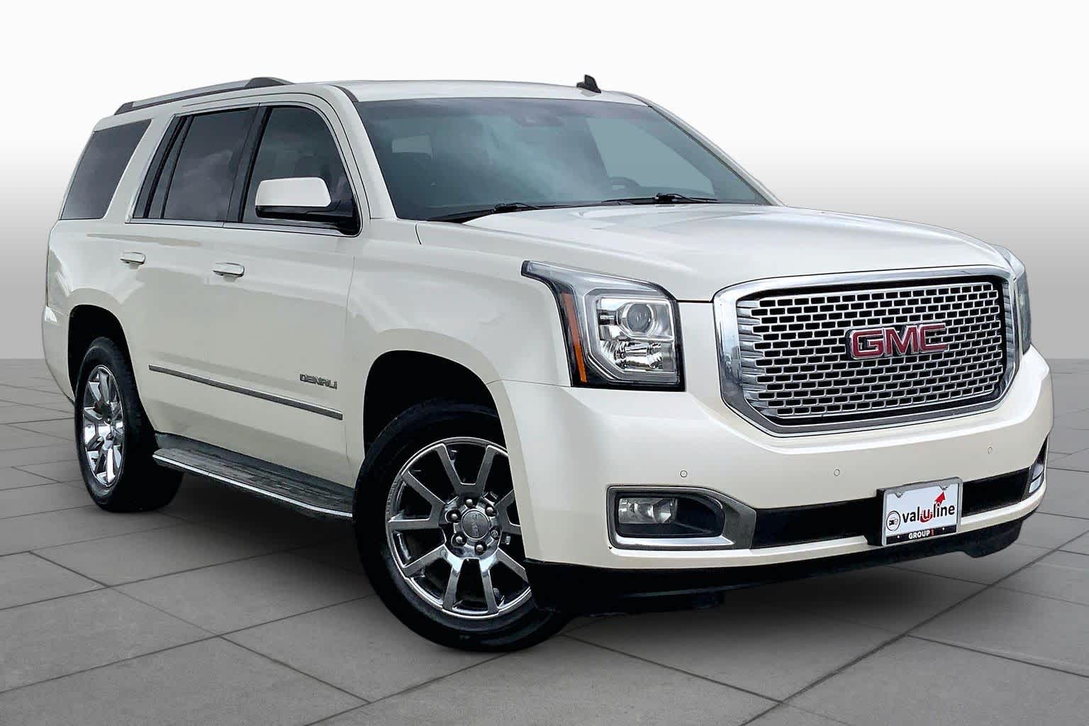 2015 GMC Yukon Denali Denali White Diamond Tricoat at Beck & Masten Kia