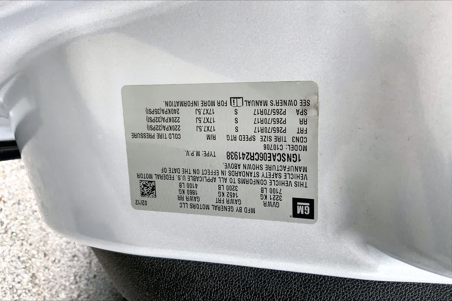2012 Chevrolet Tahoe LS Silver Ice Metallic at Group 1 Toyota Southwest