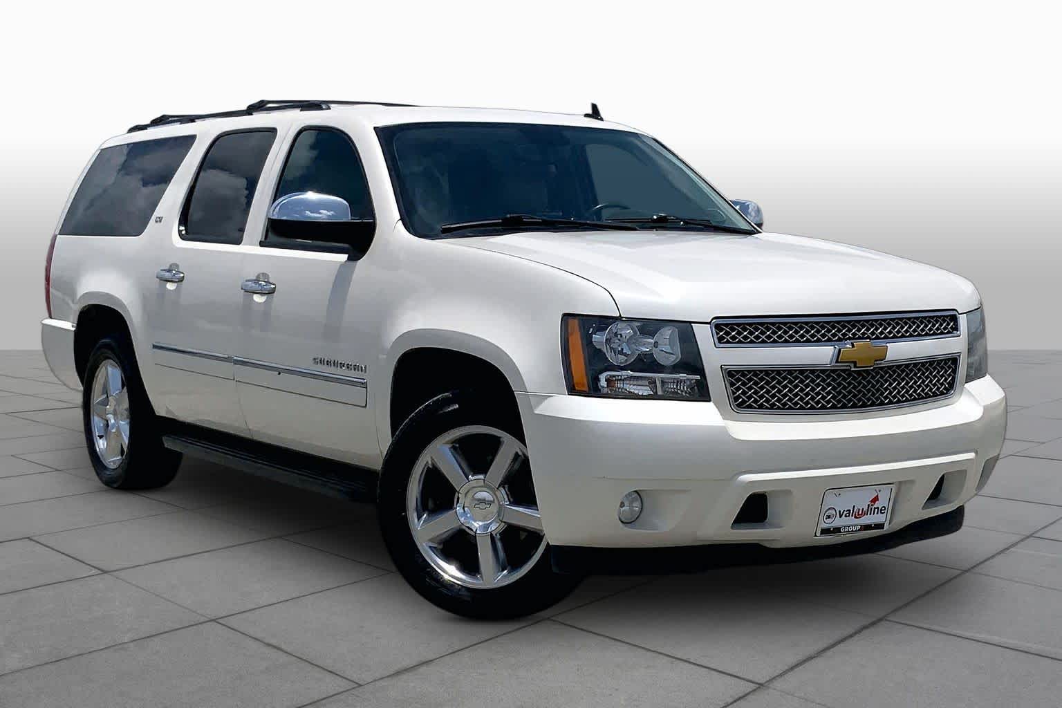 2013 Chevrolet Suburban LTZ White Diamond Tricoat at Group 1 Toyota Southwest