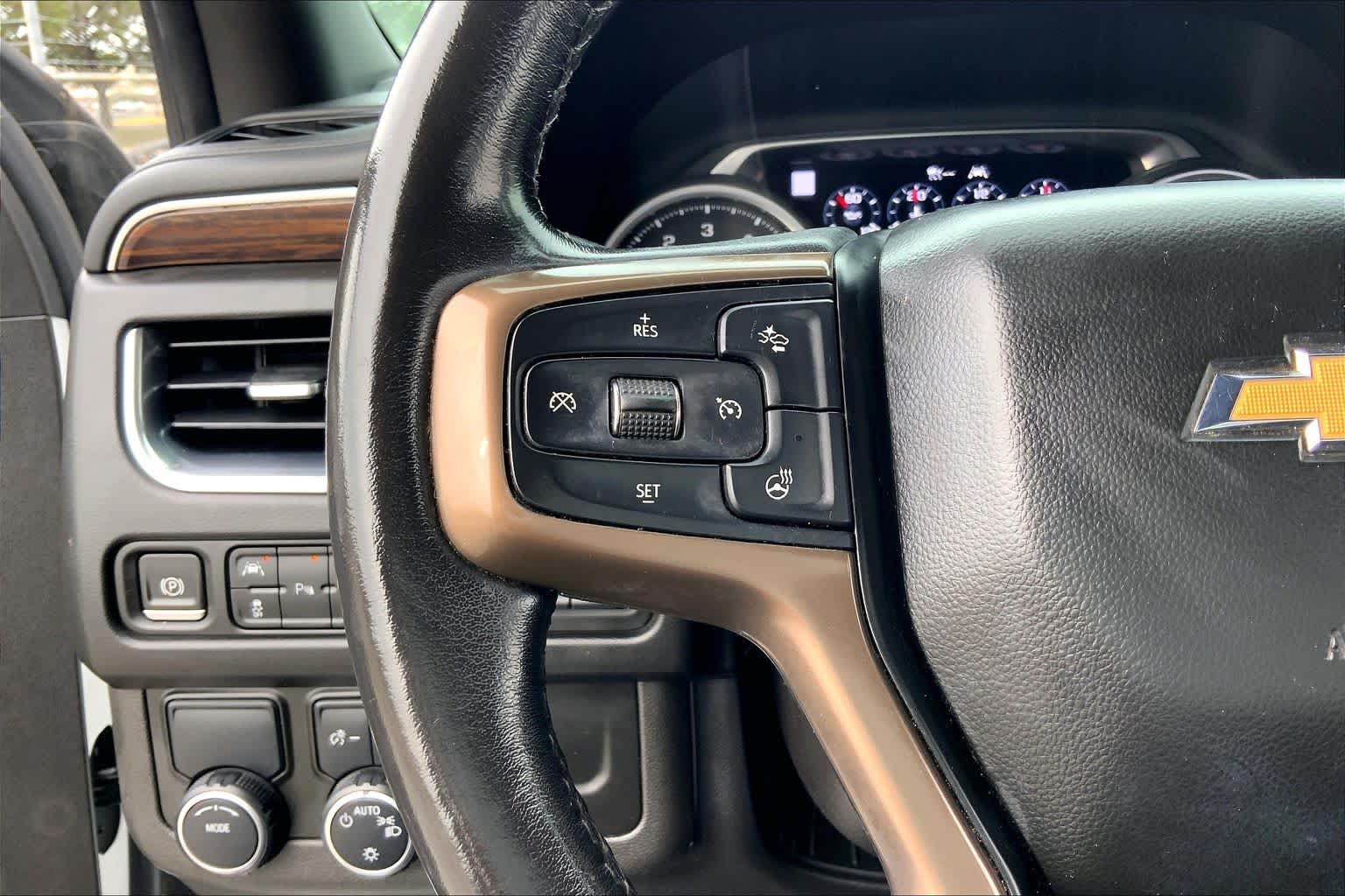 2021 Chevrolet Tahoe High Country Summit White at Tomball Chrysler Dodge Jeep Ram