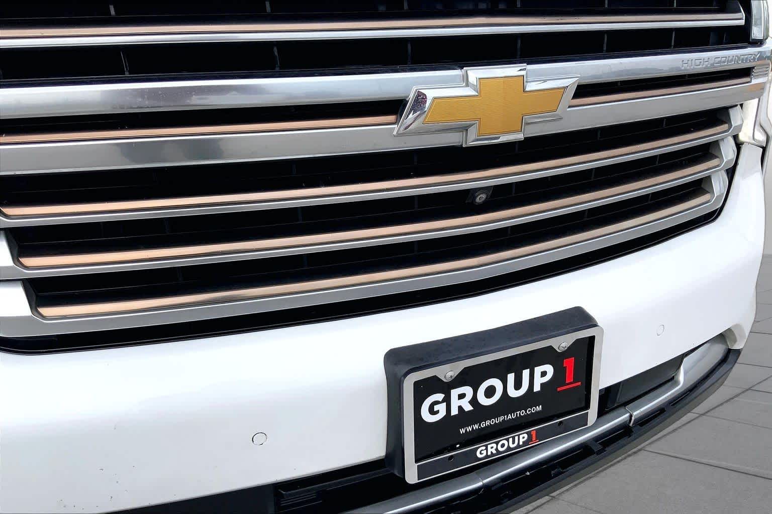 2021 Chevrolet Tahoe High Country Summit White at Tomball Chrysler Dodge Jeep Ram