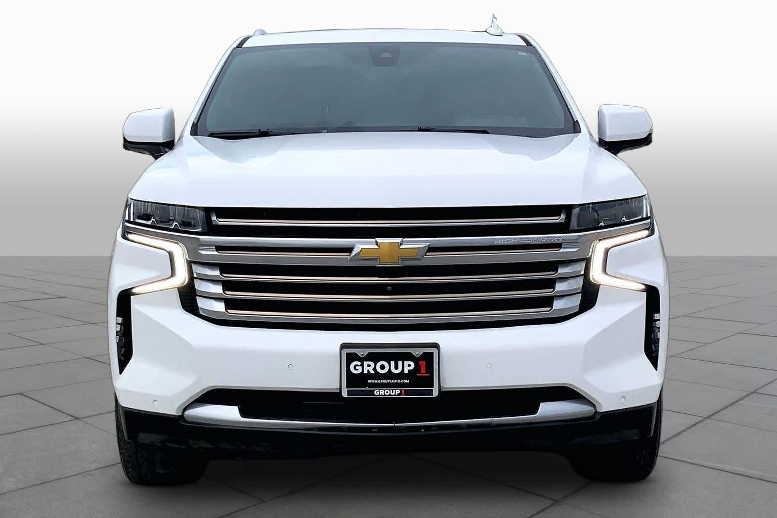 2021 Chevrolet Tahoe High Country Summit White at Tomball Chrysler Dodge Jeep Ram