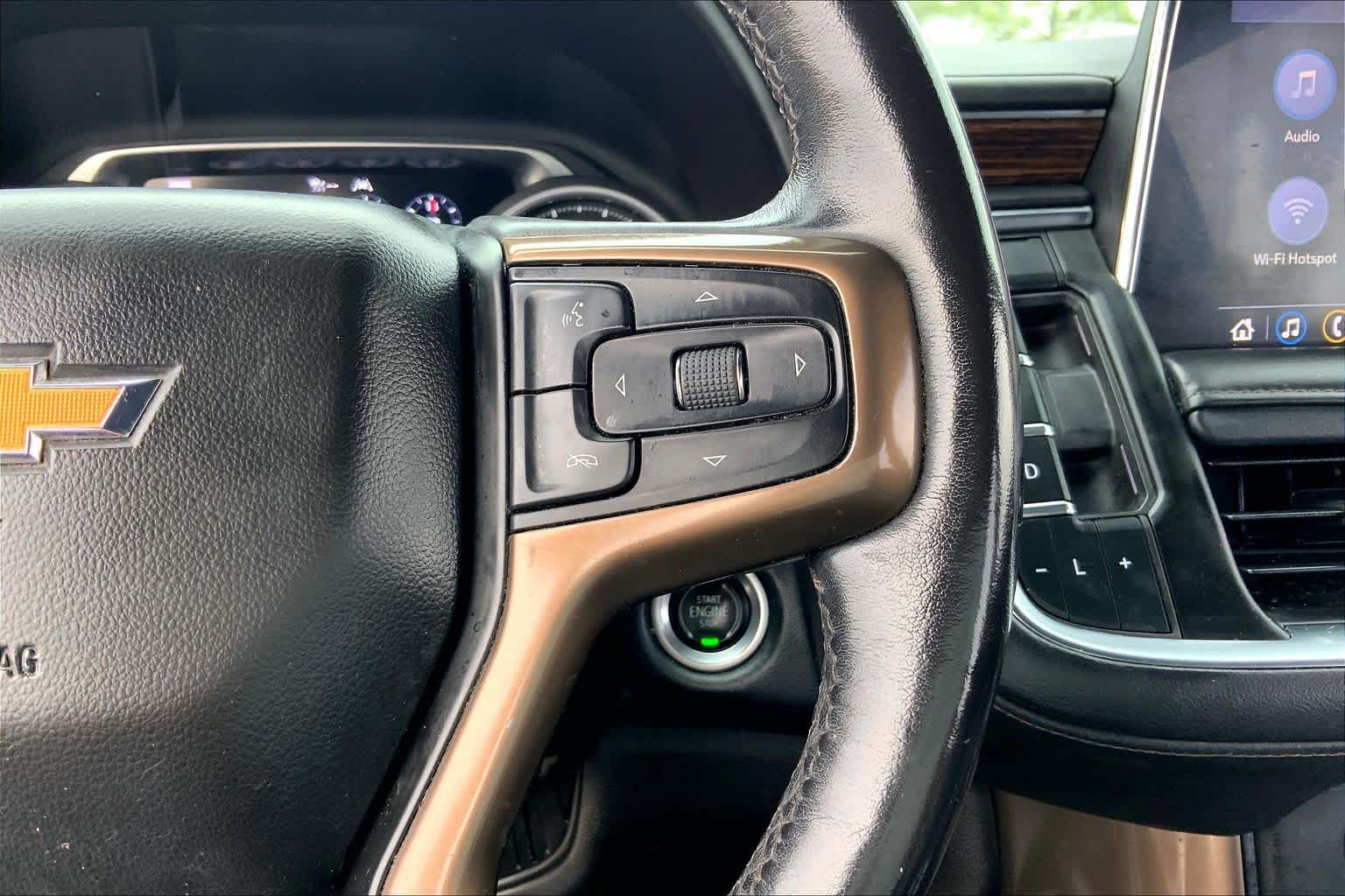 2021 Chevrolet Tahoe High Country Summit White at Tomball Chrysler Dodge Jeep Ram