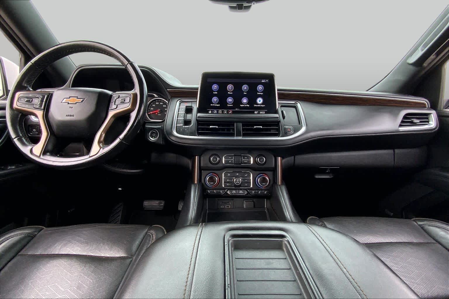 2021 Chevrolet Tahoe High Country Summit White at Tomball Chrysler Dodge Jeep Ram