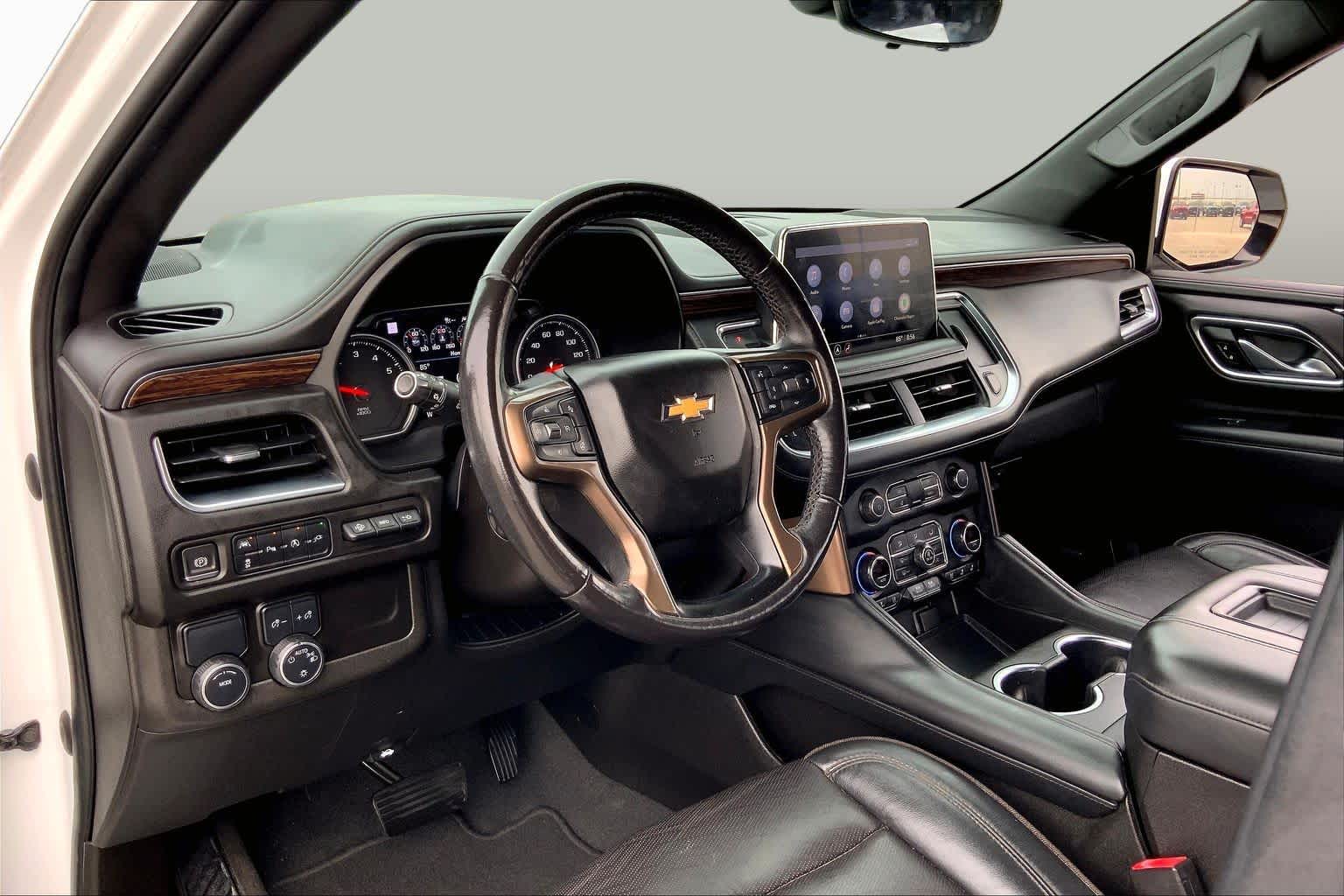 2021 Chevrolet Tahoe High Country Summit White at Tomball Chrysler Dodge Jeep Ram