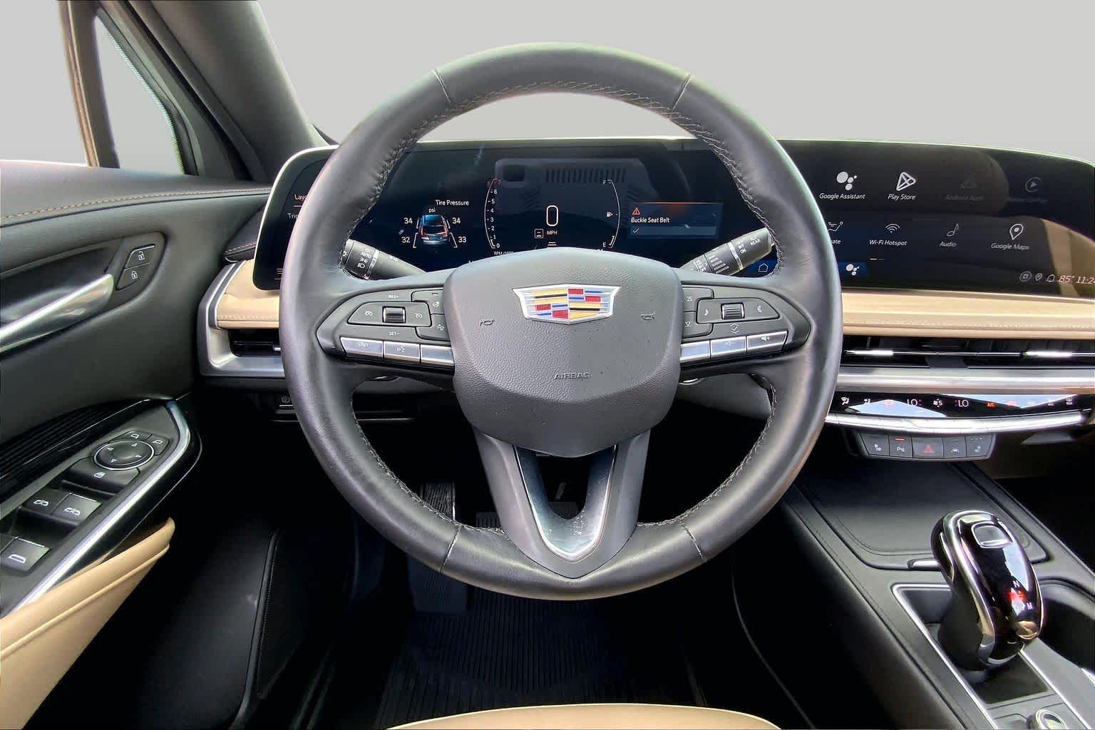 2024 Cadillac XT4 FWD Luxury Crystal White Tricoat at Davis Chevrolet