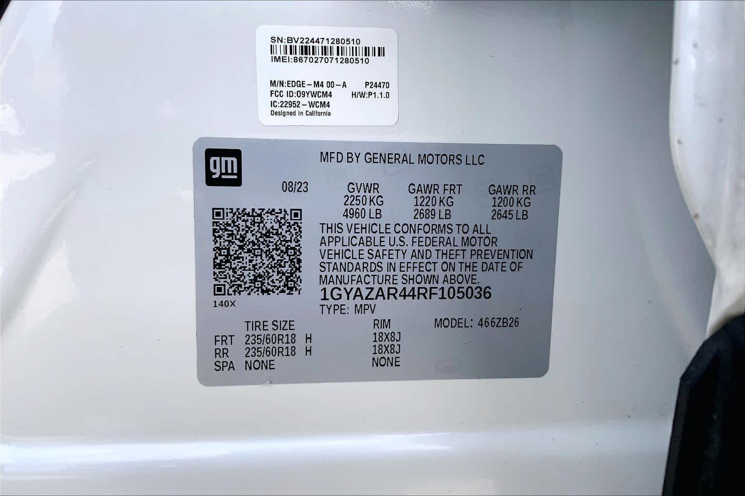 2024 Cadillac XT4 FWD Luxury Crystal White Tricoat at Davis Chevrolet