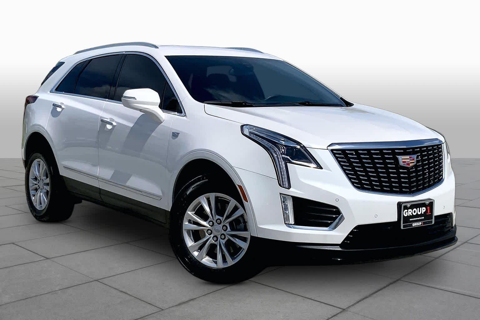 2025 Cadillac XT5 FWD Luxury Crystal White Tricoat at AutoNation Chrysler Jeep Dodge Ram Spring