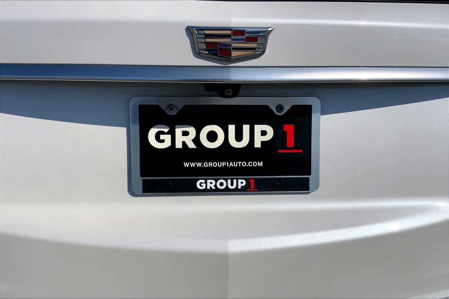 2025 Cadillac XT6 AWD Sport Crystal White Tricoat at Group 1 GMC Buick South