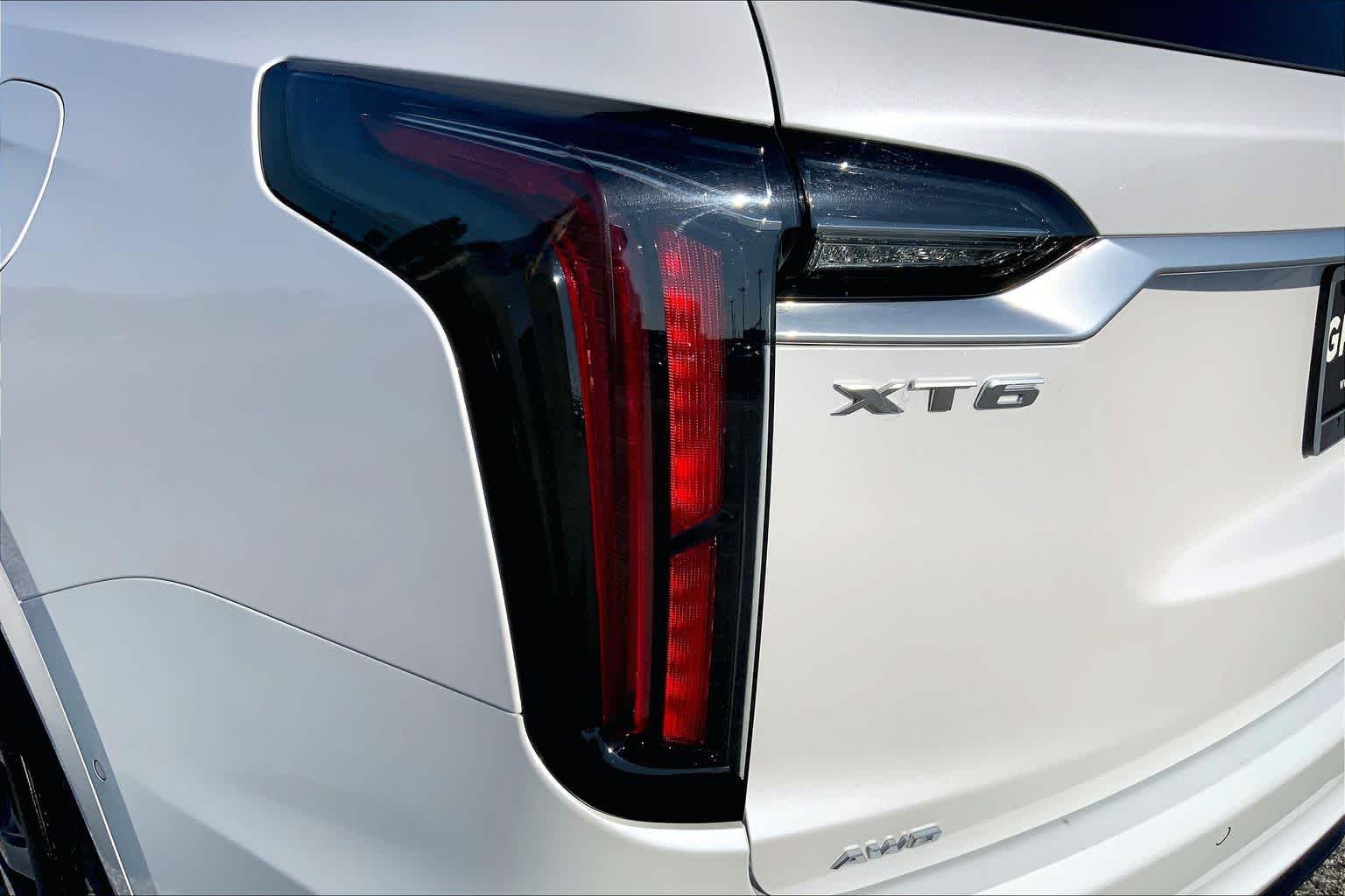 2025 Cadillac XT6 AWD Sport Crystal White Tricoat at Group 1 GMC Buick South