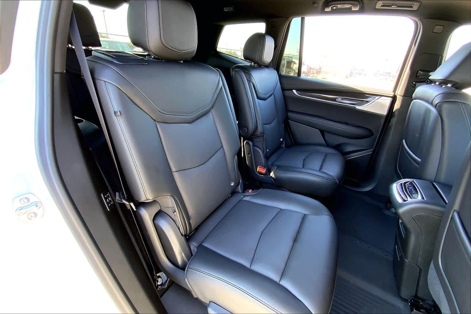 2025 Cadillac XT6 AWD Sport Crystal White Tricoat at Group 1 GMC Buick South