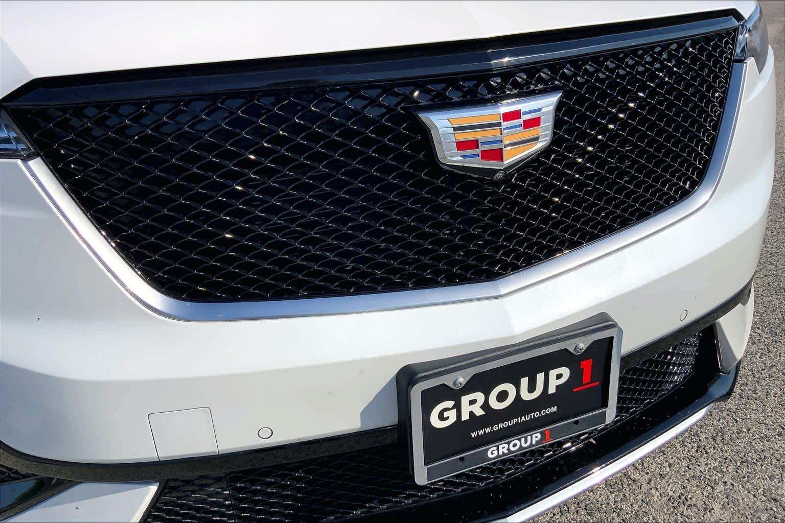 2025 Cadillac XT6 AWD Sport Crystal White Tricoat at Group 1 GMC Buick South