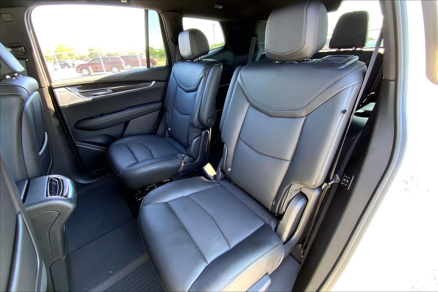 2025 Cadillac XT6 AWD Sport Crystal White Tricoat at Group 1 GMC Buick South