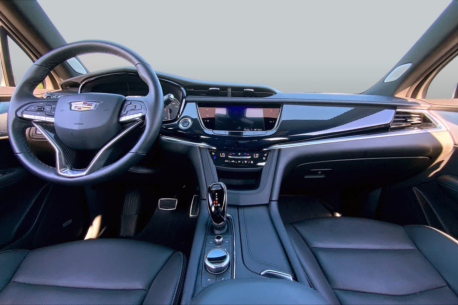 2025 Cadillac XT6 AWD Sport Crystal White Tricoat at Ron Craft Chevrolet Cadillac
