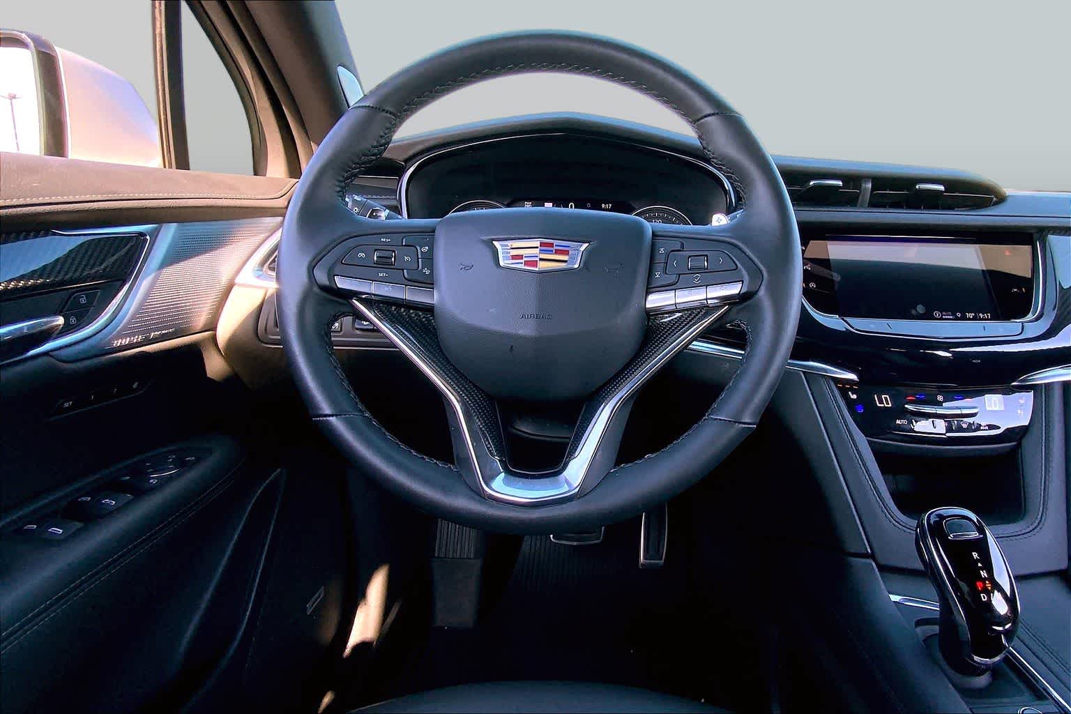 2025 Cadillac XT6 AWD Sport Crystal White Tricoat at Ron Craft Chevrolet Cadillac