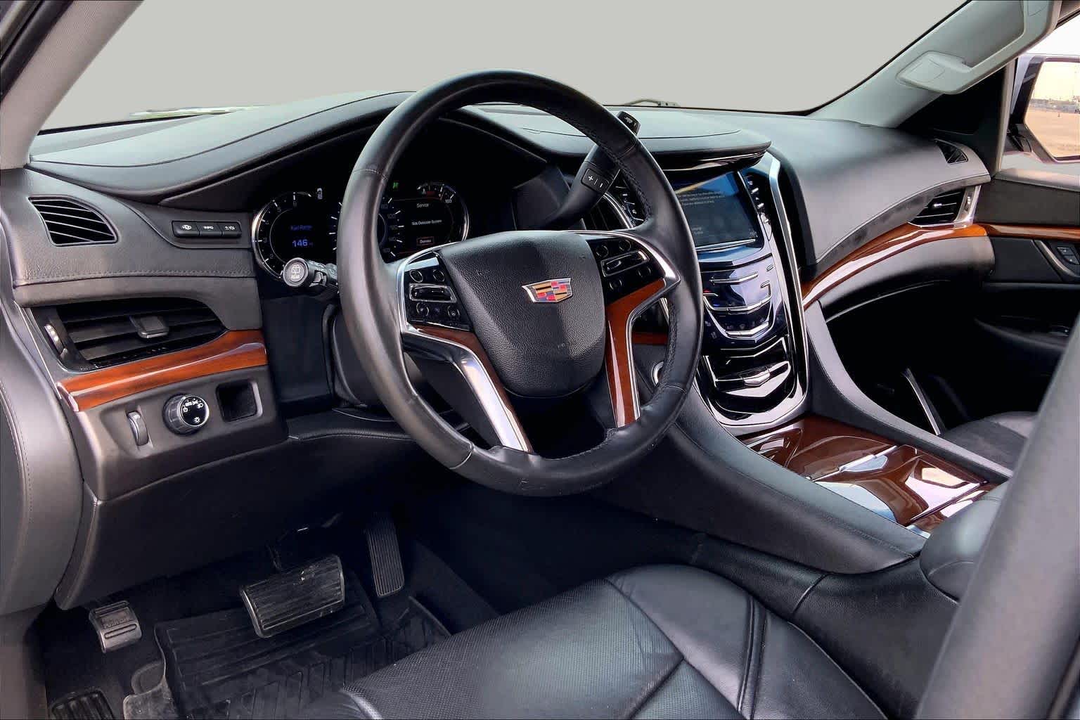 2018 Cadillac Escalade Luxury Satin Steel Metallic at AutoNation Chrysler Jeep Dodge Ram Spring