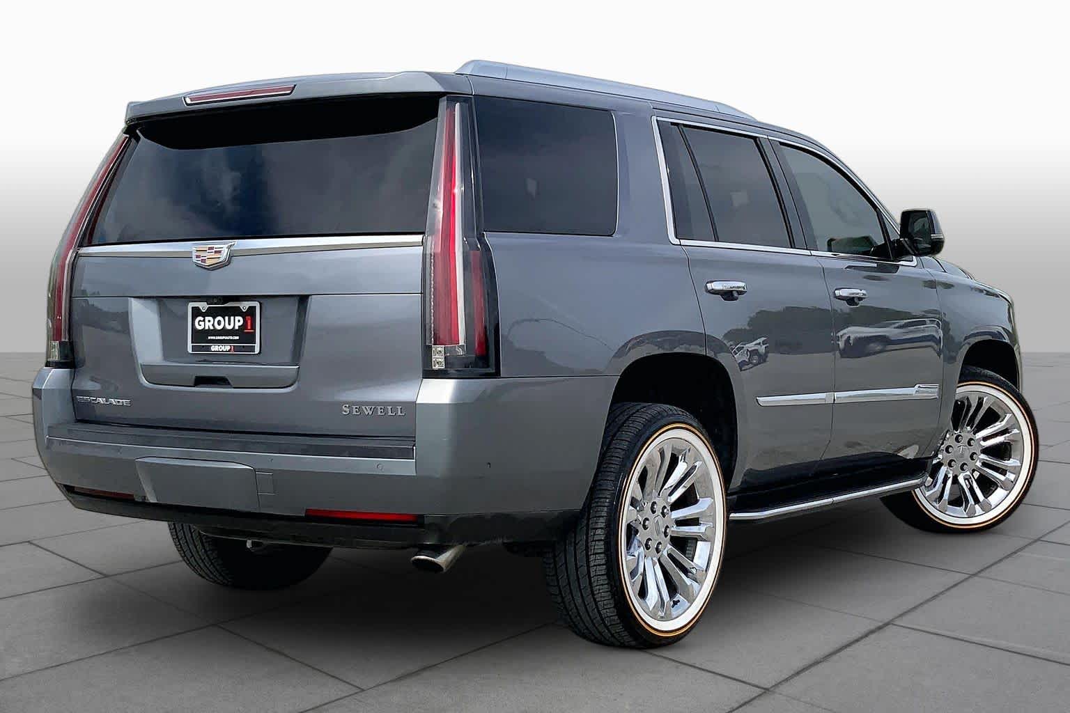 2018 Cadillac Escalade Luxury Satin Steel Metallic at AutoNation Chrysler Jeep Dodge Ram Spring