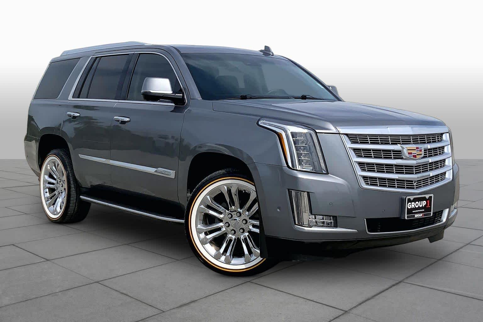 2018 Cadillac Escalade Luxury Satin Steel Metallic at AutoNation Chrysler Jeep Dodge Ram Spring
