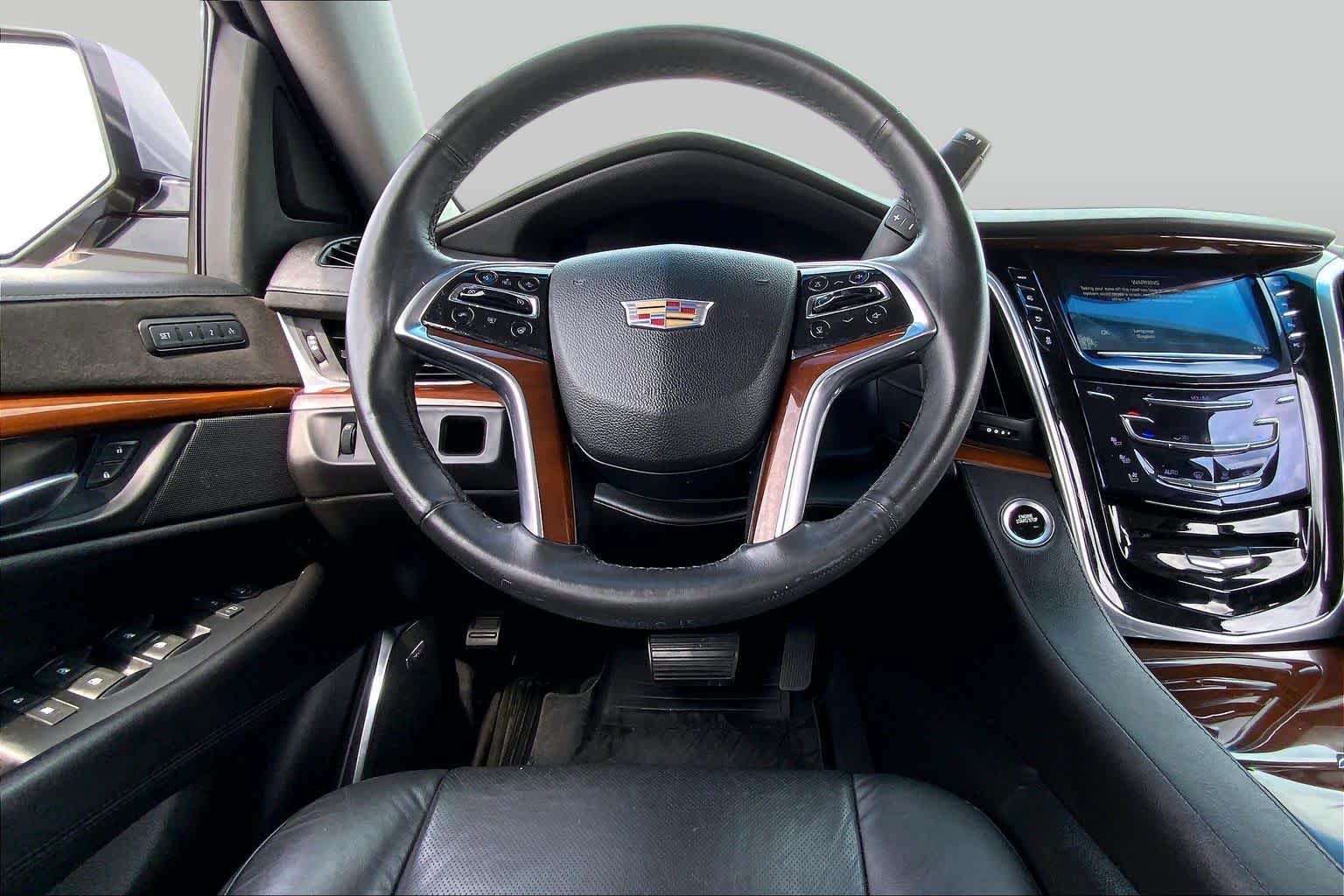 2018 Cadillac Escalade Luxury Satin Steel Metallic at AutoNation Chrysler Jeep Dodge Ram Spring