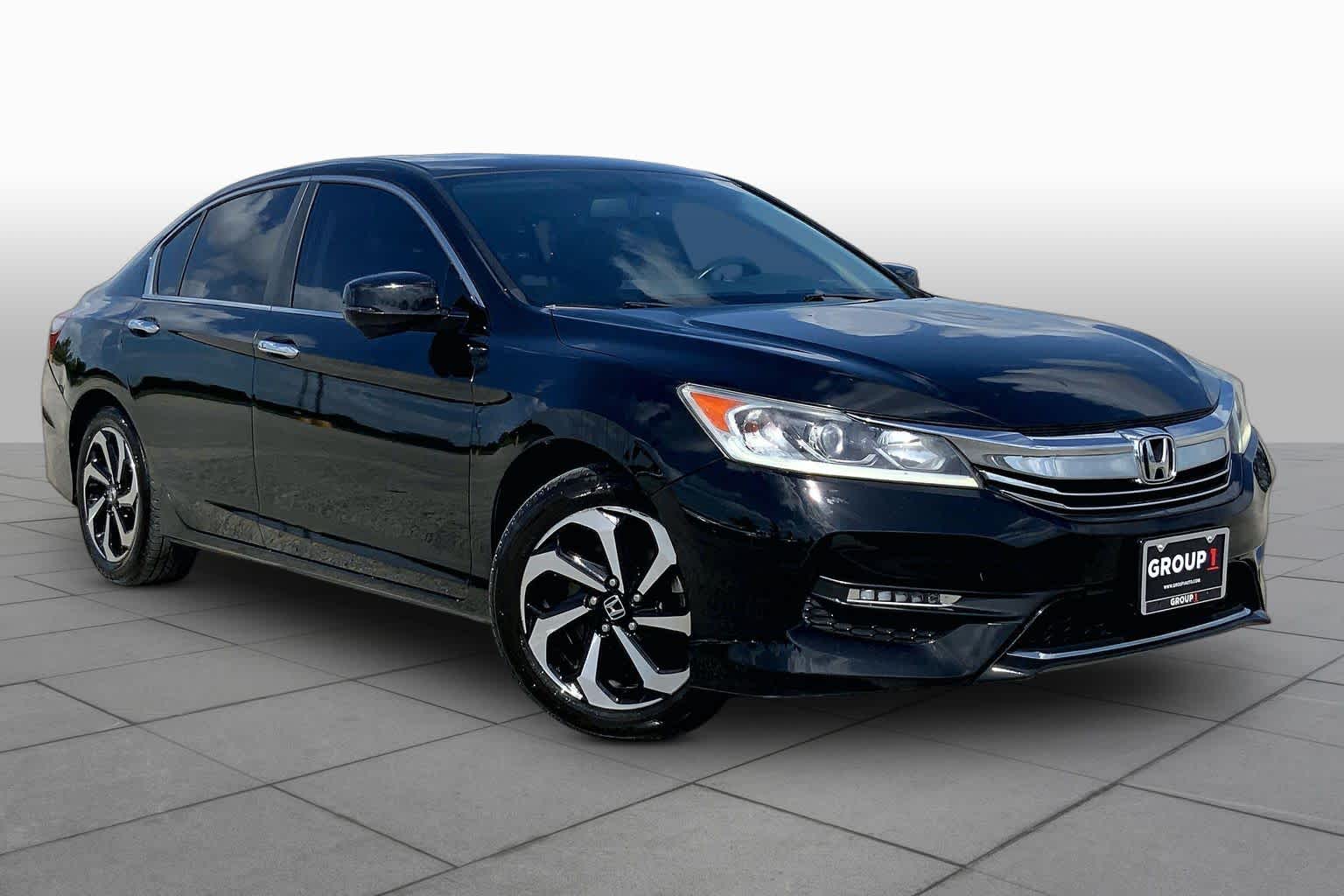 2017 Honda Accord Sedan EX-L Crystal Black Pearl at Team Honda