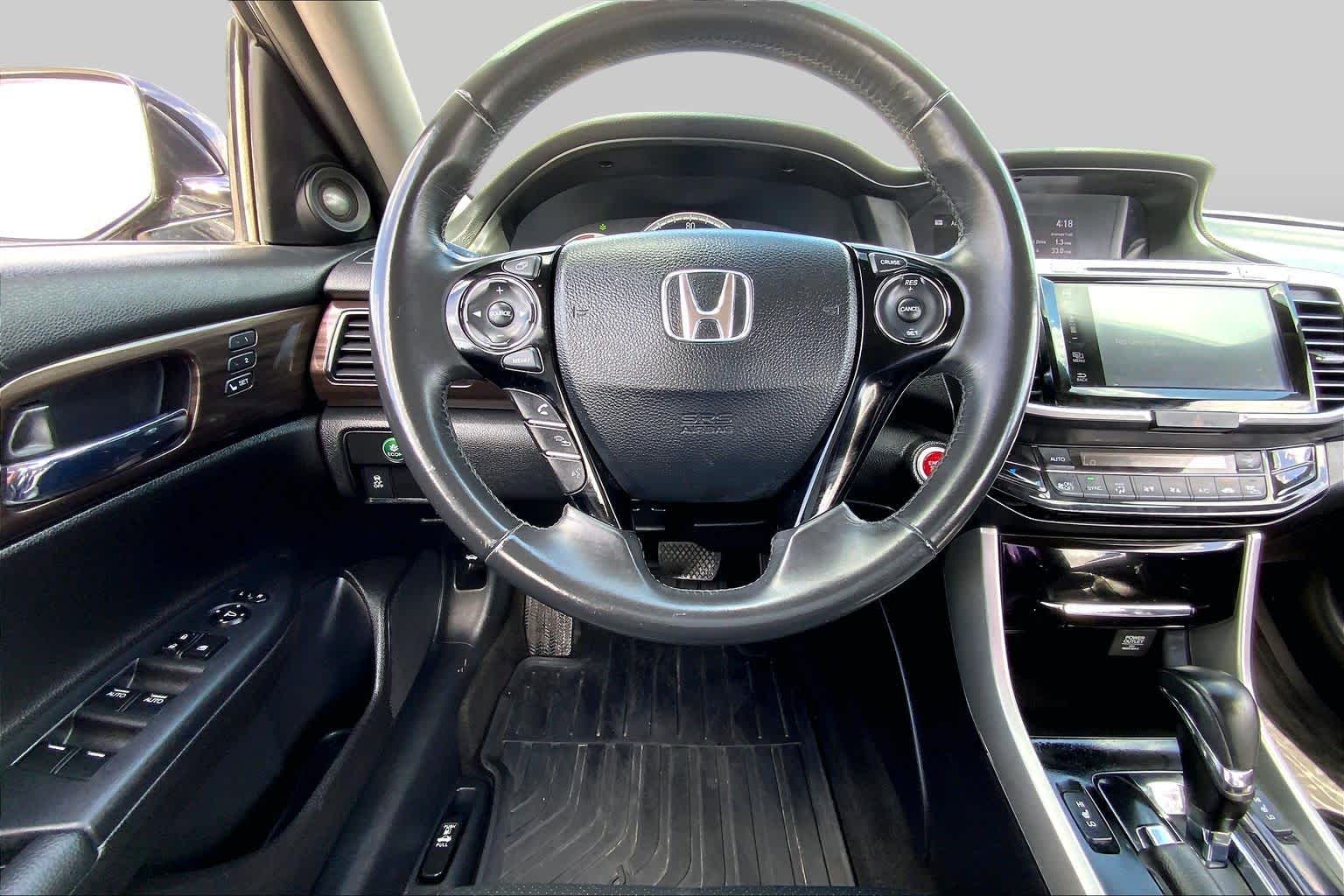 2017 Honda Accord Sedan EX-L Crystal Black Pearl at Team Honda