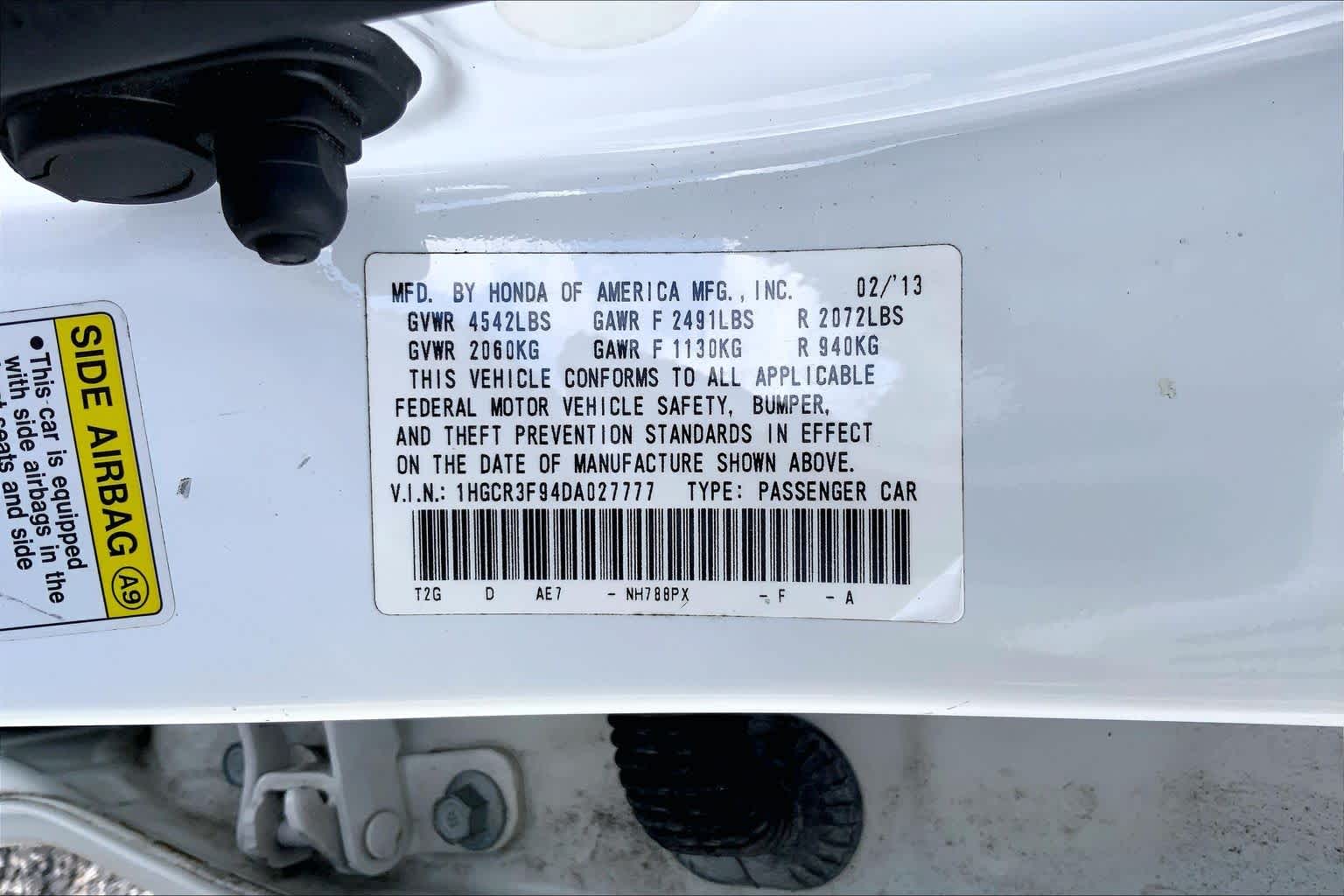 2013 Honda Accord photo 36 of 36