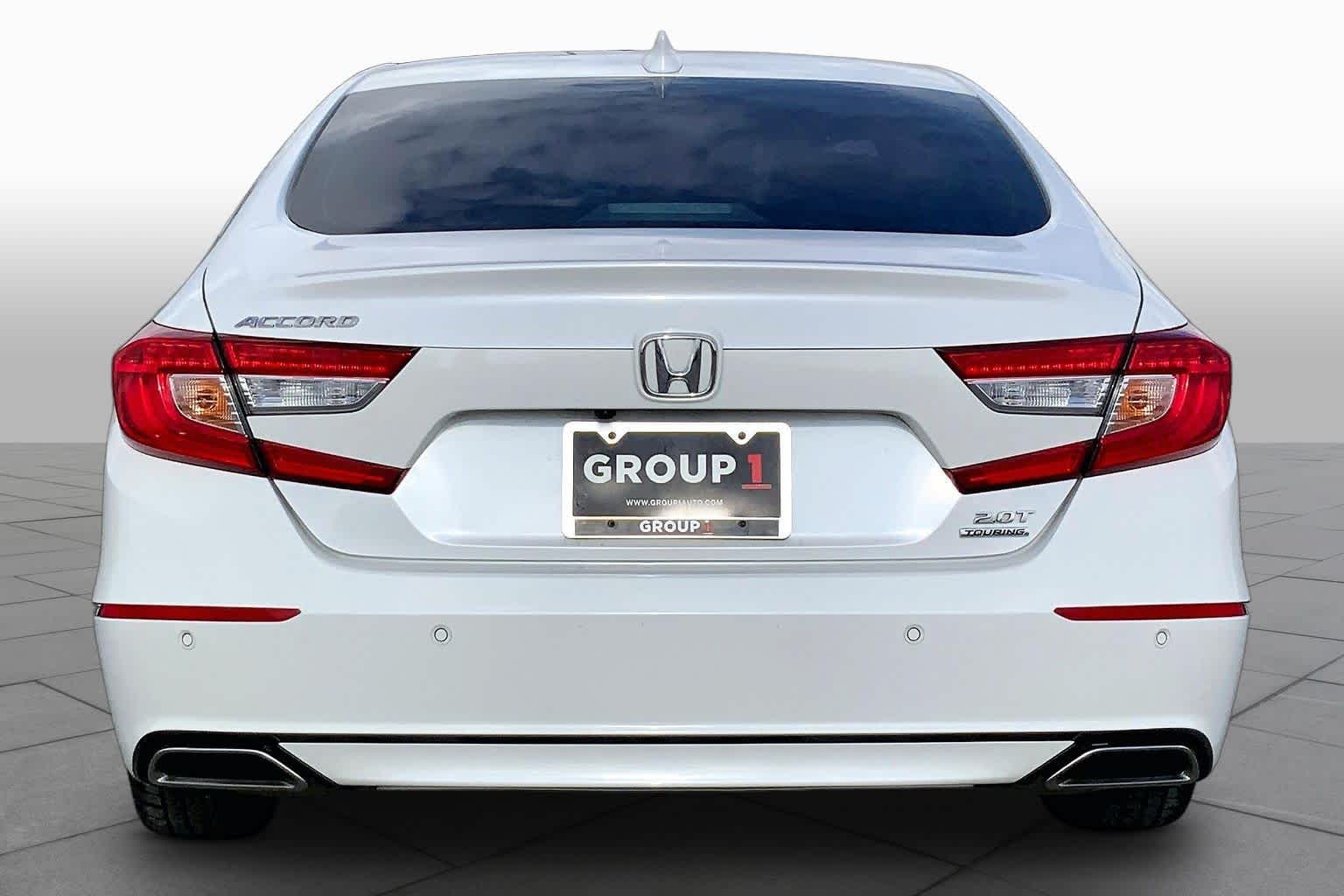 2021 Honda Accord Sedan Touring Platinum White Pearl at Beck & Masten Kia