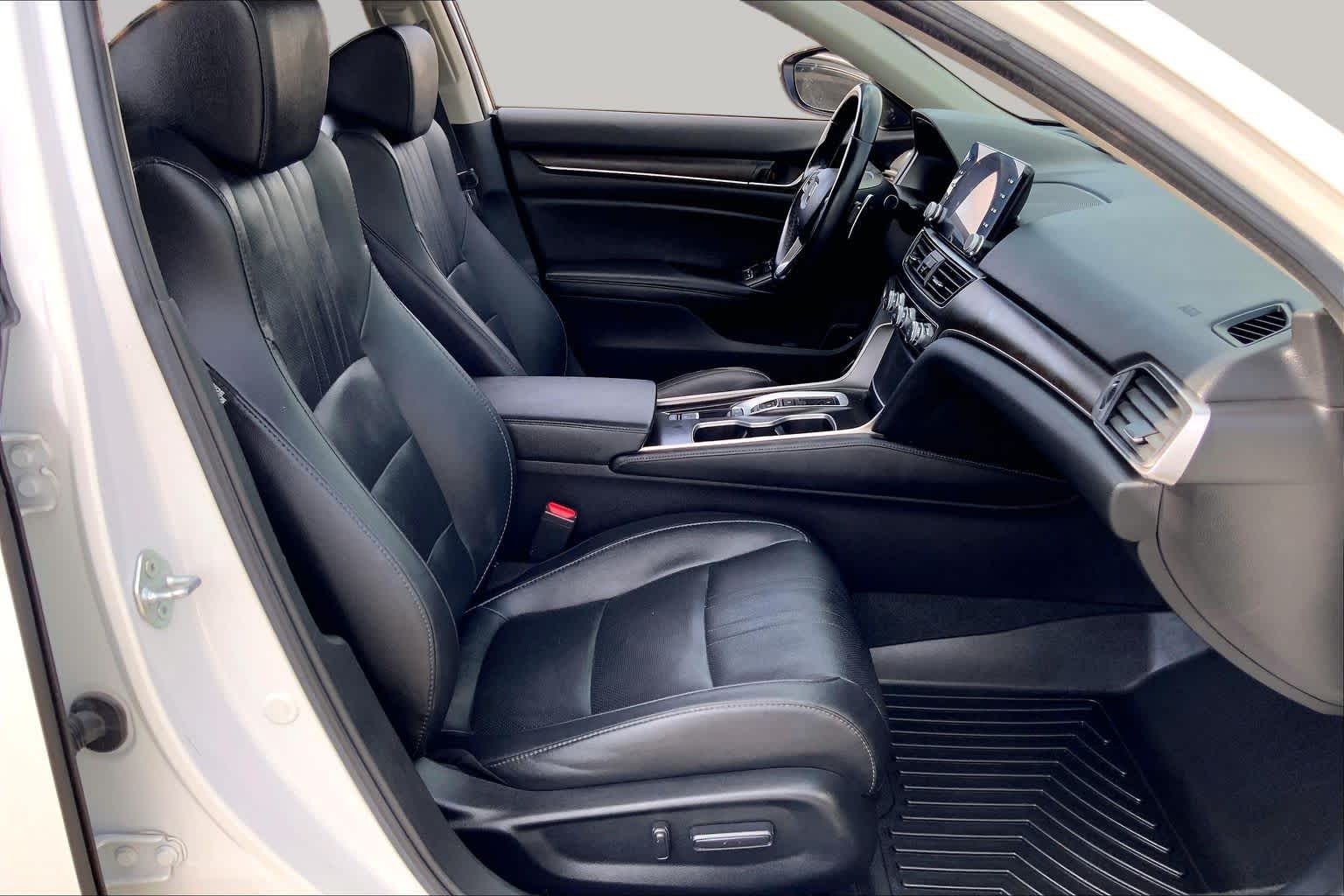 2021 Honda Accord Sedan Touring Platinum White Pearl at Beck & Masten Kia