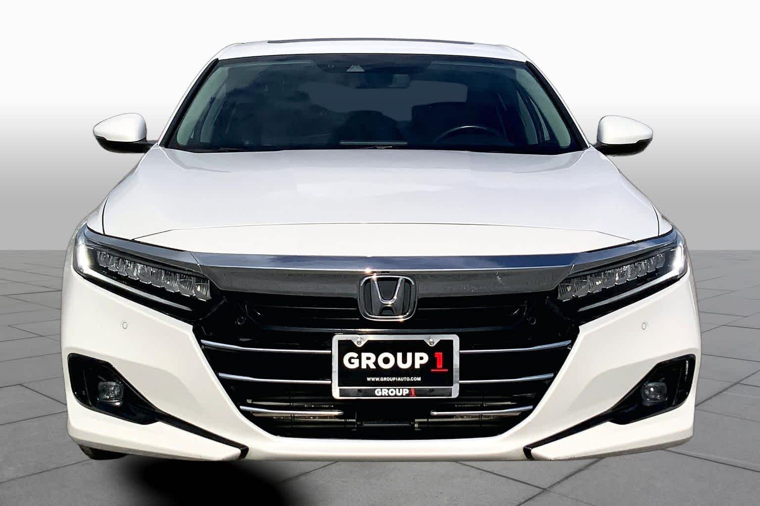 2021 Honda Accord Sedan Touring Platinum White Pearl at Beck & Masten Kia