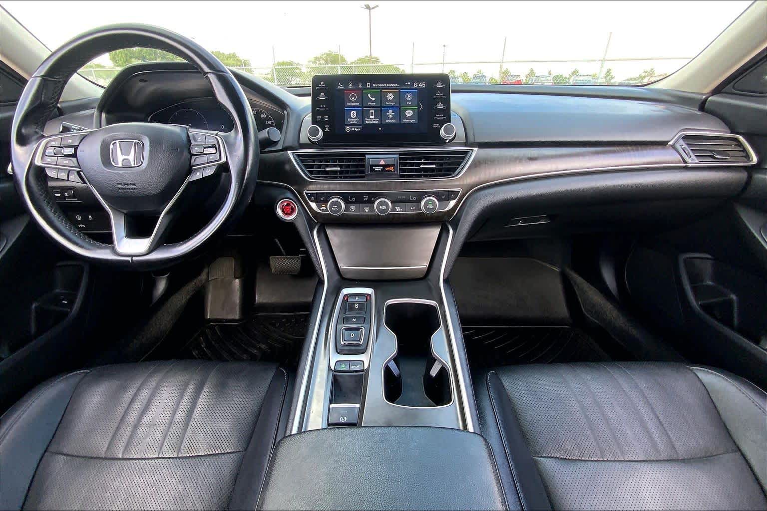 2021 Honda Accord Sedan Touring Platinum White Pearl at Beck & Masten Kia