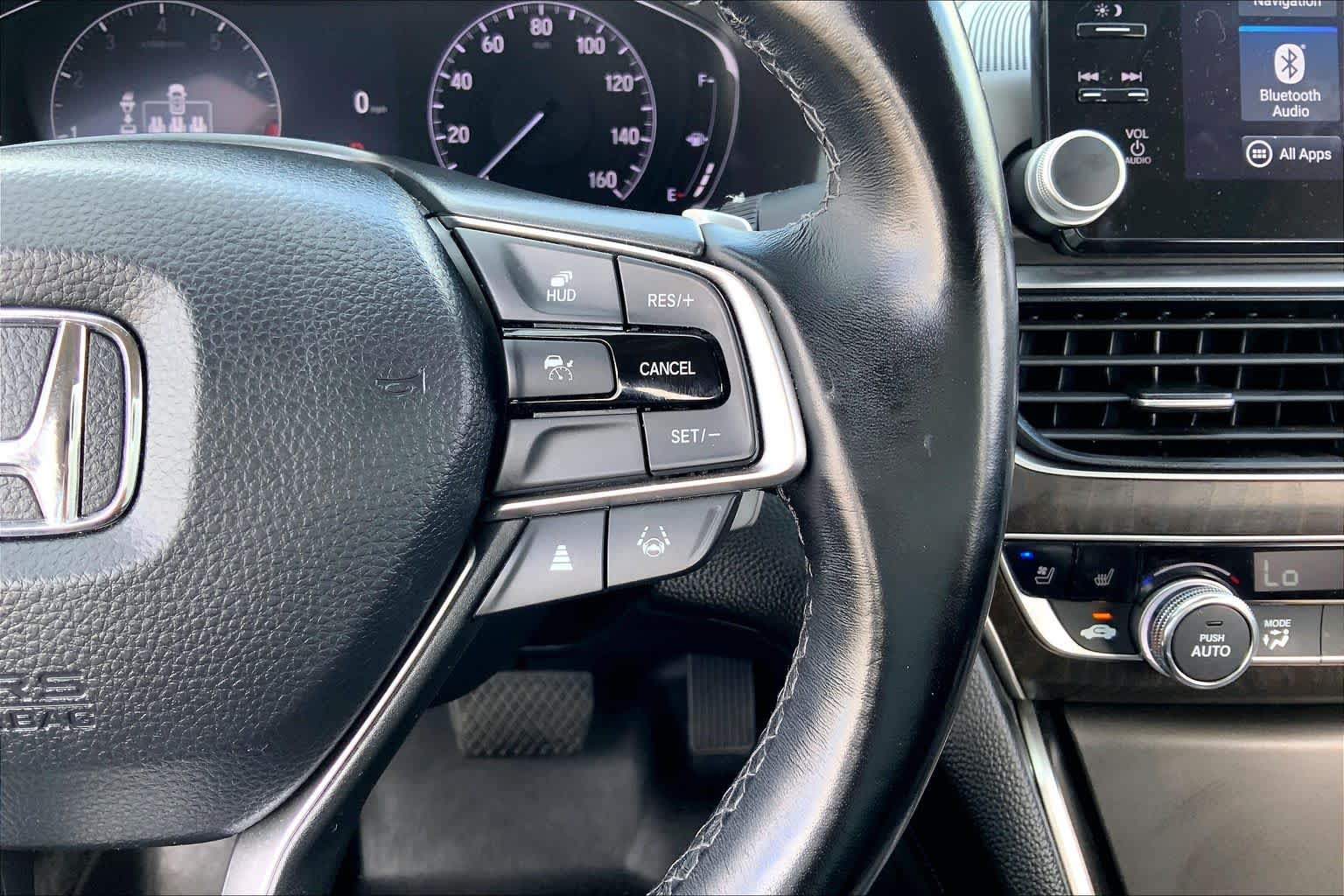 2021 Honda Accord Sedan Touring Platinum White Pearl at Beck & Masten Kia