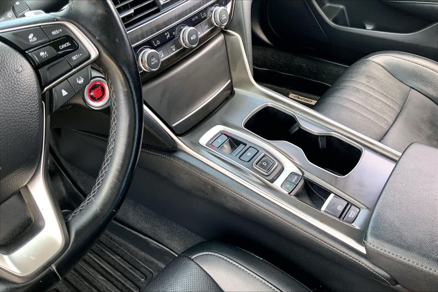2021 Honda Accord Sedan Touring Platinum White Pearl at Beck & Masten Kia