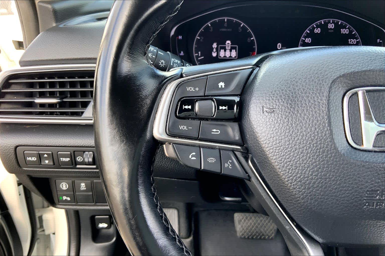 2021 Honda Accord Sedan Touring Platinum White Pearl at Beck & Masten Kia