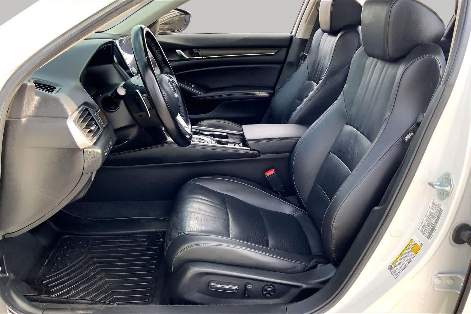 2021 Honda Accord Sedan Touring Platinum White Pearl at Beck & Masten Kia
