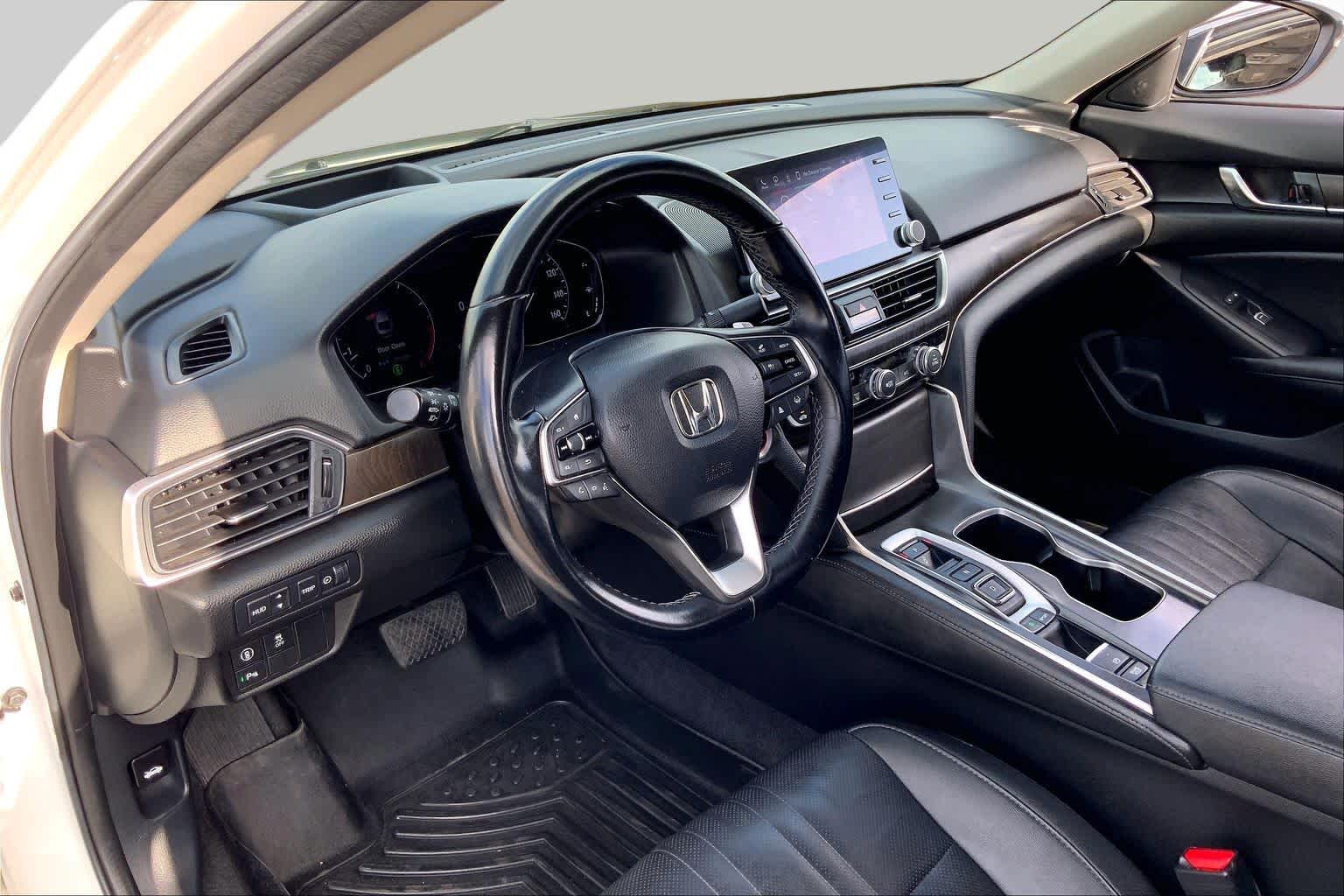 2021 Honda Accord Sedan Touring Platinum White Pearl at Beck & Masten Kia