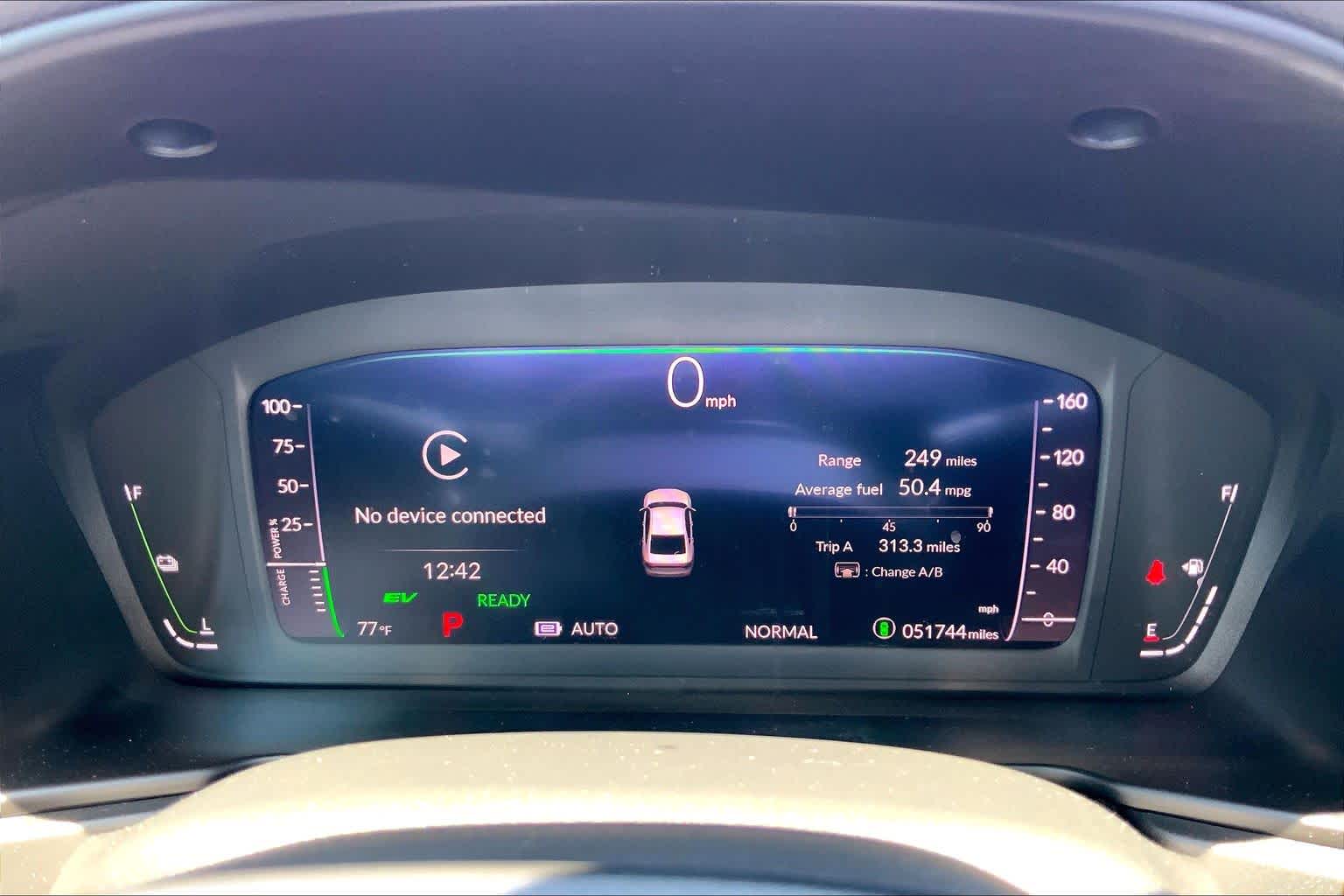 2025 Honda Accord Hybrid Sport Platinum White Pearl at Honda of Clear Lake