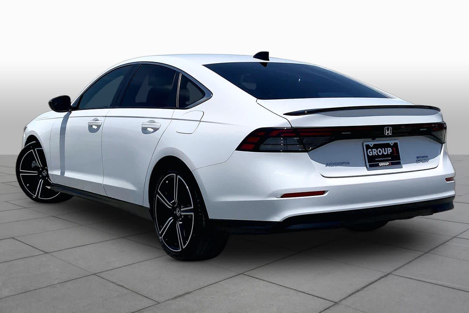 2025 Honda Accord Hybrid Sport Platinum White Pearl at Honda of Clear Lake