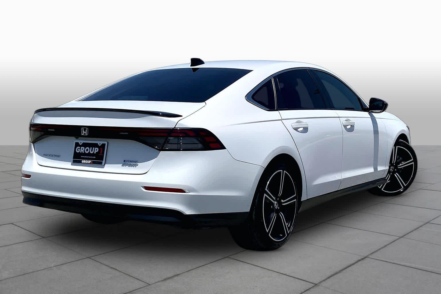 2025 Honda Accord Hybrid Sport Platinum White Pearl at Honda of Clear Lake