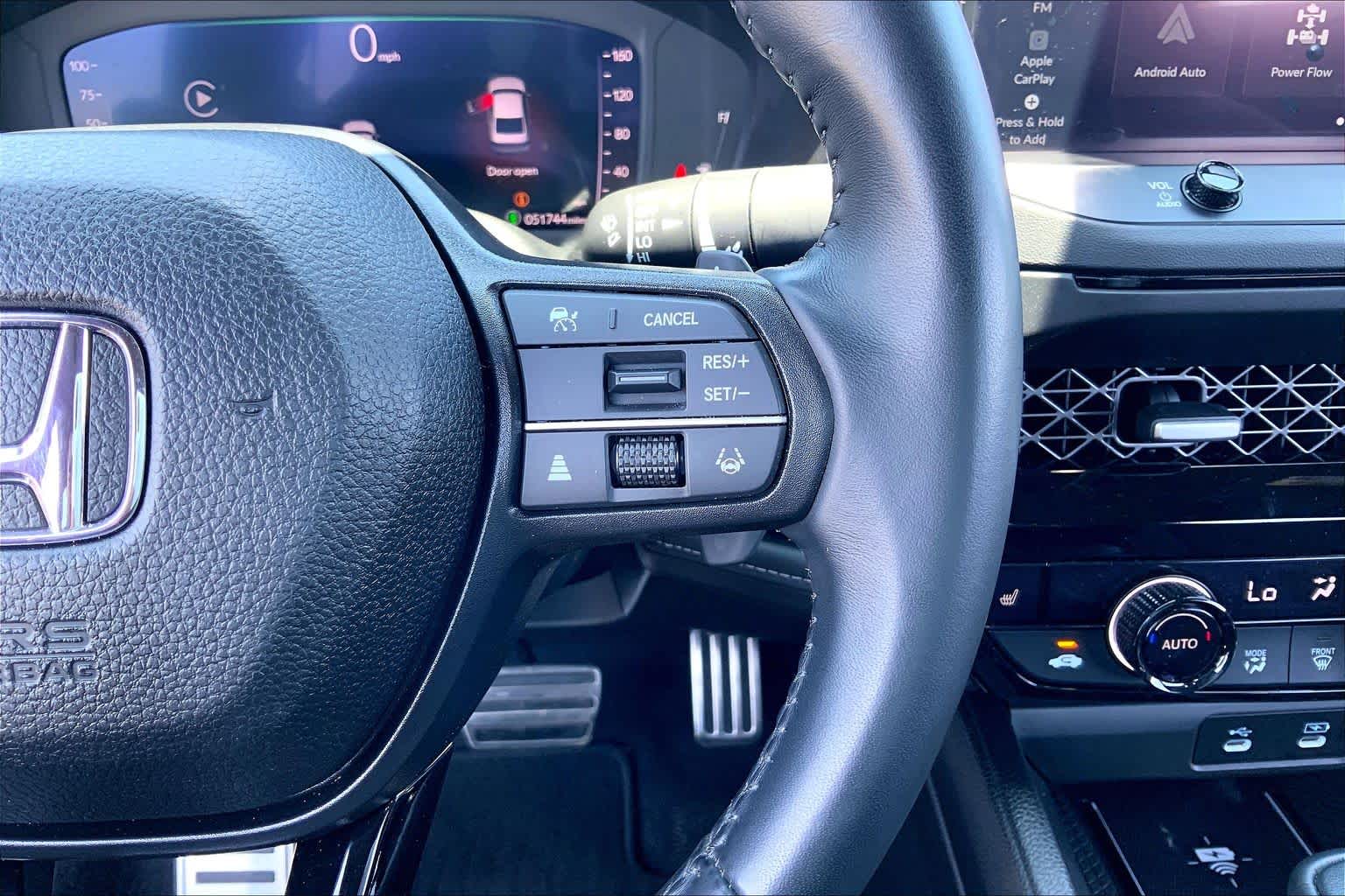 2025 Honda Accord Hybrid Sport Platinum White Pearl at Honda of Clear Lake