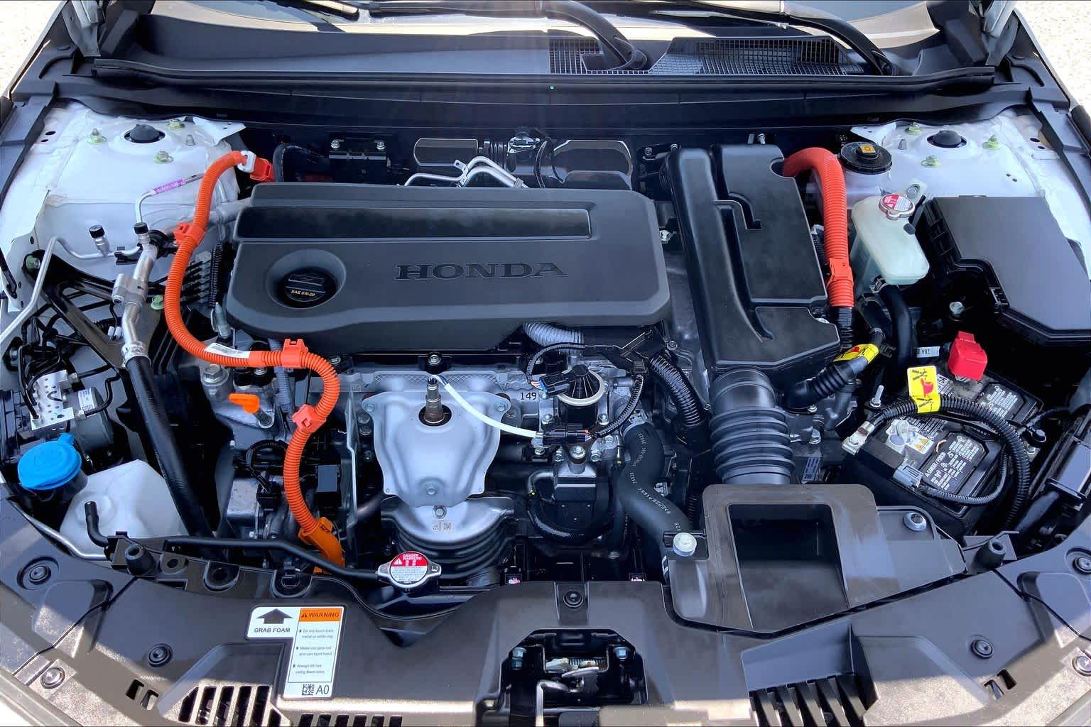 2025 Honda Accord Hybrid Sport Platinum White Pearl at Honda of Clear Lake